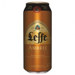 Leffe Ambrée 50cl (pack de 12 canettes)