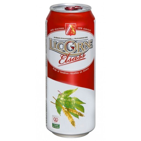 Licorne Elsass 50cl (pack de 12 canettes)