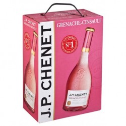 J.P. Chenet Vin Rosé I.G.P Pays d’Oc Grenache-Cinsault Cubi Fontaine 3L (lot de 2)