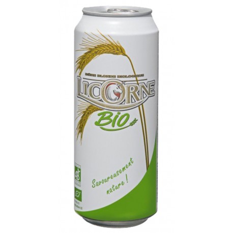 Licorne Bio Blonde 50cl (pack de 12 canettes)