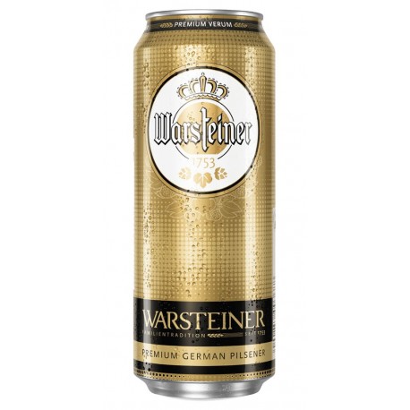 Warsteiner Blonde 50cl (lot de 48 canettes)