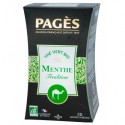 Pages Thé Vert Menthe Tradition Bio 20 sachets (lot de 3)