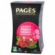 Pages Thé Noir Fruits Rouges Grenade Framboise Bio 20 sachets (lot de 3)