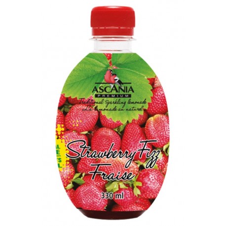 Ascania Limonade Fraise 33cl (pack de 24)