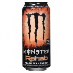 Monster Rehab Thé Pêche 50cl (pack de 24)