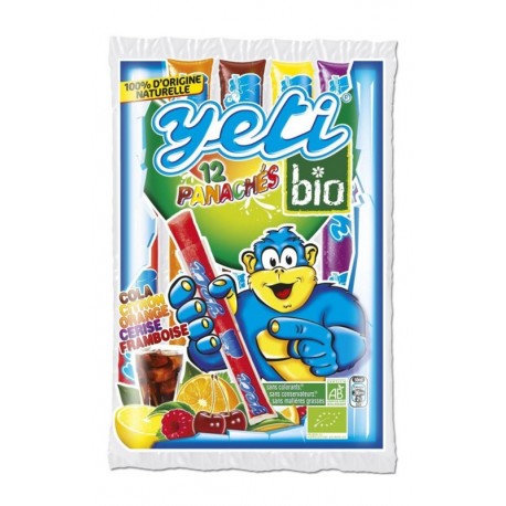 Yeti 12 Panachés 50ml (lot de 3 soit 36 bâtons glacés)