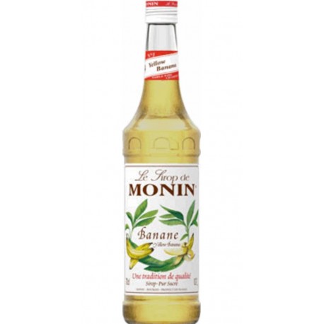 Monin Banane Jaune 70cl (lot de 6)