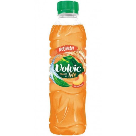 Volvic Thé Pêche 50cl (pack de 24)