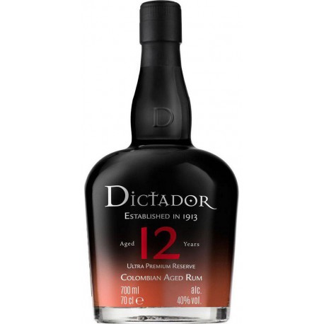 Dictator Rhum brun Colombie 12 ans 40%