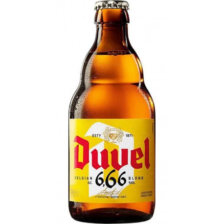 BIÈRE BLONDE DUVEL 6,66 % 33 CL