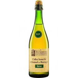 Patrimoine Gourmand Cidre brut artisanal de bretagne 5% 75 cl 5%vol.