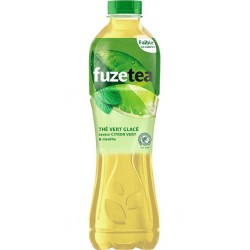 Fuze Tea Fuzetea Boisson au thé vert saveur citron vert & menthe 1,25L