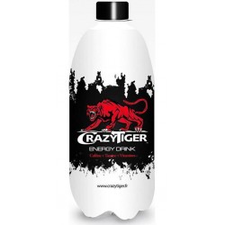 Crazy Tiger Boisson gazeuse énergisante 1 L