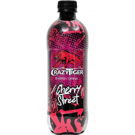 Crazy Tiger Boisson énergétique cherry street 50 cl