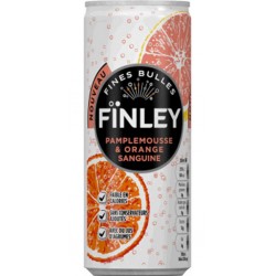 Finley Pamplemousse & Orange Sanguine 25cl (pack de 6)