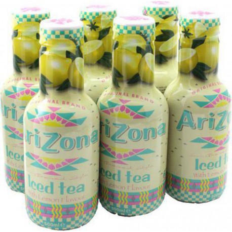 Arizona Thé Glacé Citron 50cl (pack de 6)
