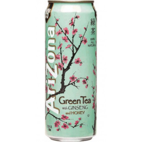 Arizona Thé Vert et Miel 33cl (lot de 3 packs de 24 soit 72 canettes)