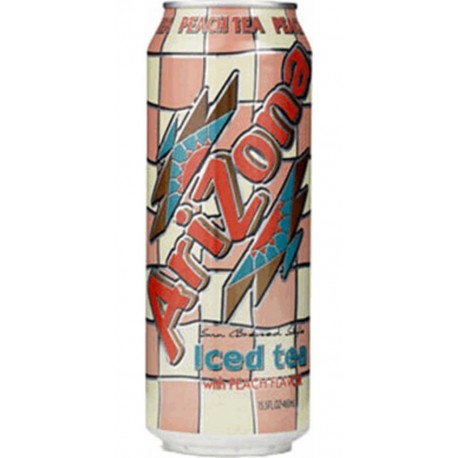 Arizona Thé Glacé Pêche 33cl (lot de 3 packs de 24 soit 72 canettes)