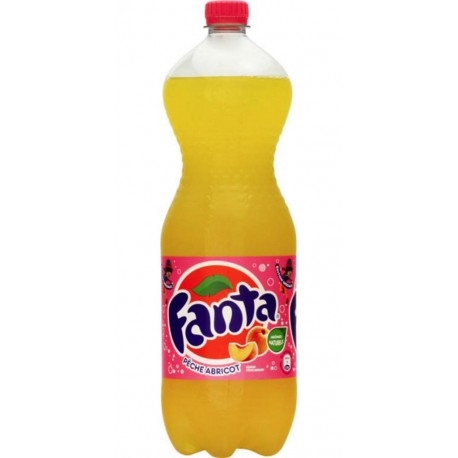 Fanta Pêche Abricot 1,5L (pack de 6)