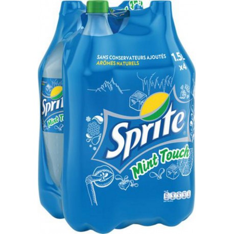 Sprite Menthe 1,5L (pack de 4)