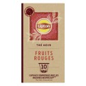 Lipton Infusion Thé Fruit Rouge Nespresso x10 (lot de 3 boîtes de 10 soit 30 capsules)