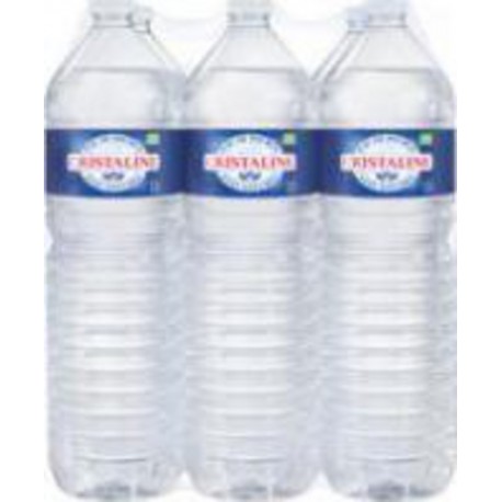 Cristaline 1,5L (lot de 4 packs de 6 soit 24 bouteilles)