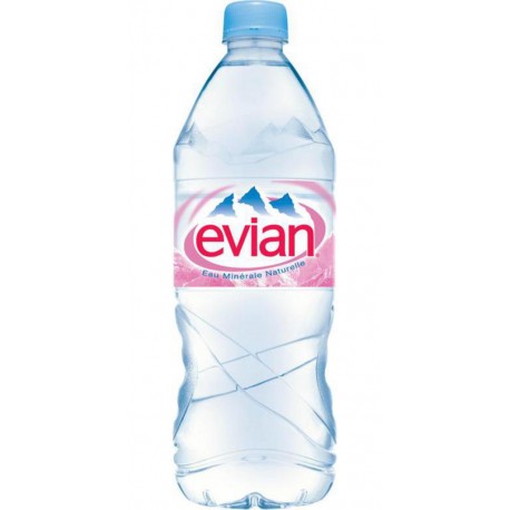 Evian 1L (lot de 3 packs de 6 soit 18 bouveilles)