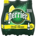 Perrier Eau minérale gazeuse saveur citron 6 x 50cl