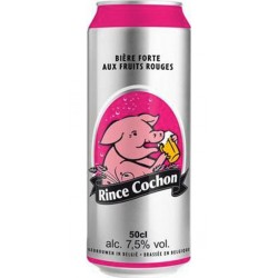 Rince Cochon Forte aux Fruits Rouges 50cl (pack de 12 canettes)