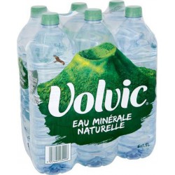 Volvic 1,5L (lot de 6 packs de 6 soit 36 bouteilles)