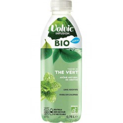 Volvic Boisson infusée au thé vert menthe bio 75 cl