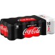 Coca-Cola ZERO BOITE 33cl (lot de 3 packs de 6 soit 18 canettes)