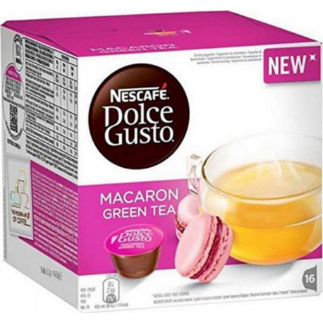 Dolce Gusto Macaron Green Tea (lot de 64 capsules)