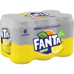 Fanta Citron Zero 33cl (pack de 6)
