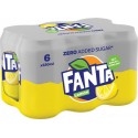 Fanta Citron Zero 33cl (pack de 6)