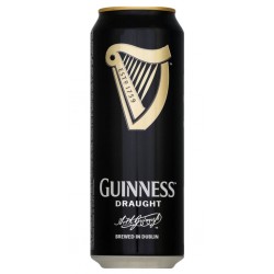 Guinness Draught Brune 50cl (lot de 48 canettes)