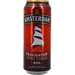 Amsterdam Navigator Extra Intense 8% 50cl (pack de 12 canettes)