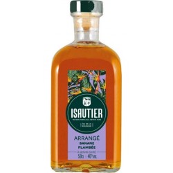 ISAUTIER Arrangé banane flambée 40% 50cl