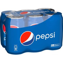 Pepsi 33cl (pack de 6)