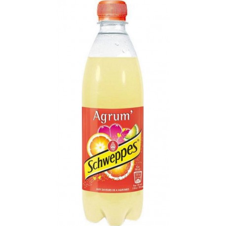 Schweppes Agrum 50cl (pack de 24)