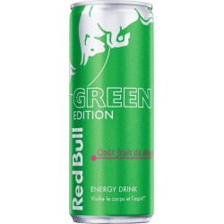 Boisson énergisante Red Bull Fruits du Dragon Green Edition 25cl