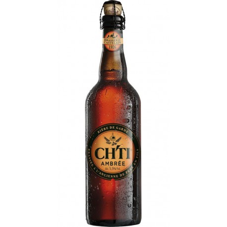 CH'TI Bière Ch ti Ambrée 6,2° 75cl