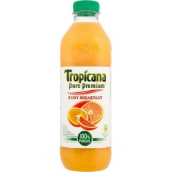Tropicana Jus de fruits Ruby Breakfast 1L (pack de 6)