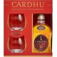 COFRET CARDHU 12 ANS coffret 2 verres 70cl 40%vol