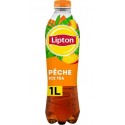 Lipton Ice Tea saveur Pêche 1L (lot de 18)