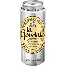La Goudale Blonde à l’Ancienne 50cl (lot de 48 canettes)