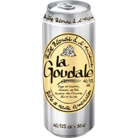 La Goudale Blonde à l’Ancienne 50cl (lot de 48 canettes)