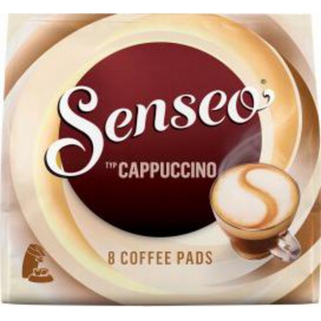 SENSEO Café Cappuccino Coffee Pads x8 (lot de 4 sachets de 8 soit 32 dosettes)