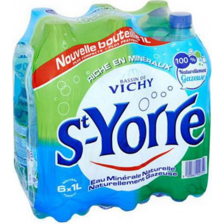 St-Yorre 1L (pack de 6)