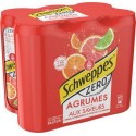 Schweppes Agrum’ Zéro 33cl (lot de 4 packs de 6 soit 24 canettes)